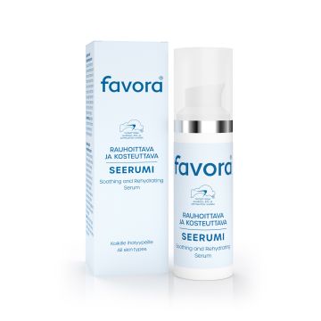 Favora rauhoittava&kosteuttava seerumi 30 ml