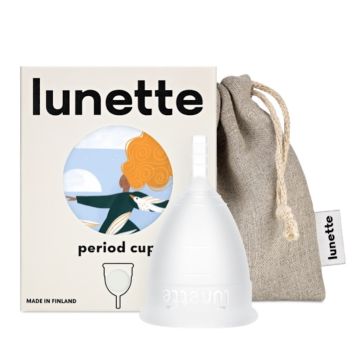 Lunette Kuukautiskuppi Kirkas koko 2 1 kpl