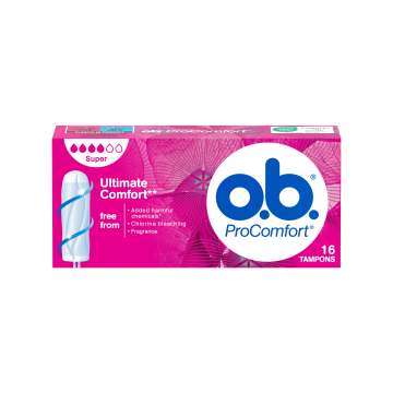 o.b. ProComfort Super tamponi 16 kpl