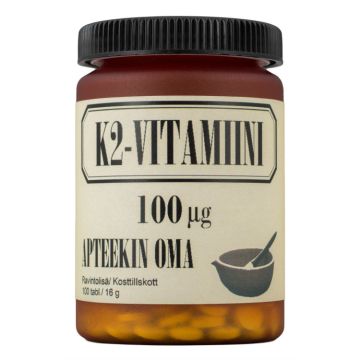 APTEEKIN OMA K2-VITAMIINI 100 MIKROG 100 tabl