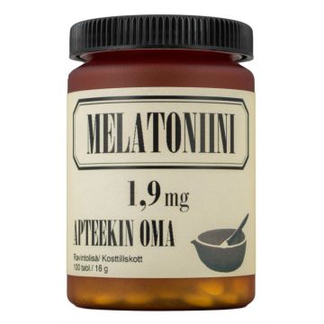 APTEEKIN OMA MELATONIINI 1,9 mg 100 tabl