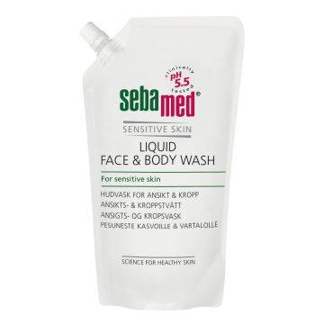 Sebamed Face&Body Wash pesuneste täyttöpussi 1000 ml