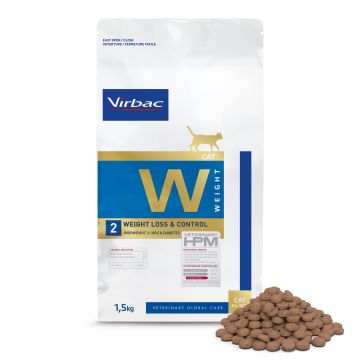 Virbac HPM Cat Weight Loss & Contr. W2 3 kg