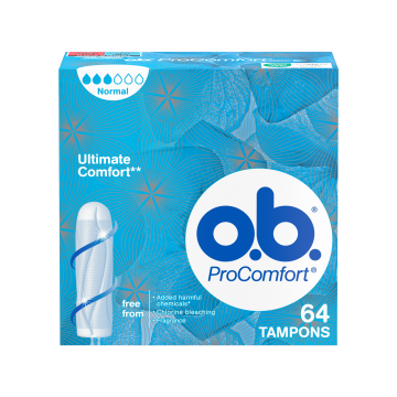 o.b. ProComfort Normal tamponi 64 KPL