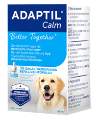 Adaptil Calm Holme liuos vaihtopullo 48 ml