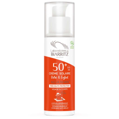 Laboratoires de Biarritz Alga Maris Aurinkovoide lapsille SPF50+ 100 ml