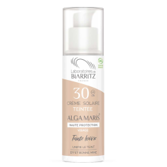 Laboratoires de Biarritz Alga Maris Aurinkovoide kasvoille SPF30 Ivory 50 ml