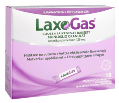Laxogas 125 mg annosraepussi 18 kpl
