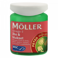 Möller Omega-3 Iho & hiukset 60 kaps