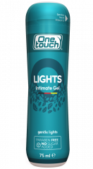 One Touch Lights Gel liukuvoide limakalvoja kosteuttava 75 ml