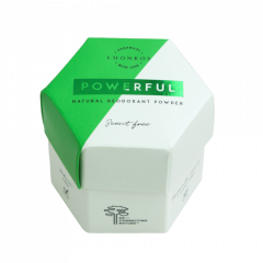 Luonkos POWERFUL jauhedeodorantti tuoksuton 50 g