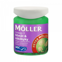 Möller Omega-3 Silmät & Näkökyky MSC 80 kaps