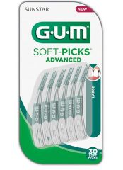 GUM SOFT-PICKS ADVANCED LARGE 30 kpl