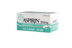 ASPIRIN tabletti 500 mg 100 fol