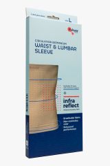 Circulation Germanium Waist and Lumbar Sleeve Light Grey S/M 1 kpl