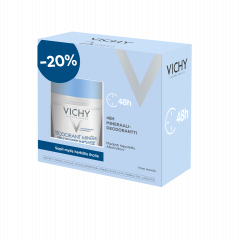 VICHY MINERAL DEOTUPLA 2X50ML ROLL ON